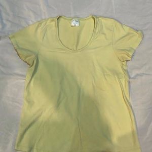 Women's Yellow Maternity Shirt